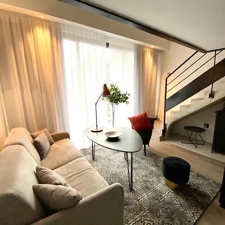 Apartment B0 Mini Loft Duplex 175blo-paris Convention *